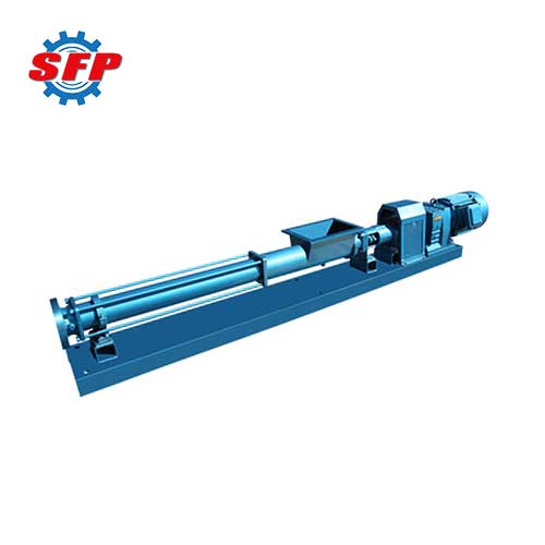 screw pump with hopper